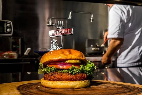 The Awesome Burger is Nestlé’s answer to the plant-based meat craze