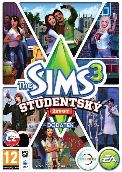 Koupit The Sims 3 Studentský život (PC) - okamžité doručení