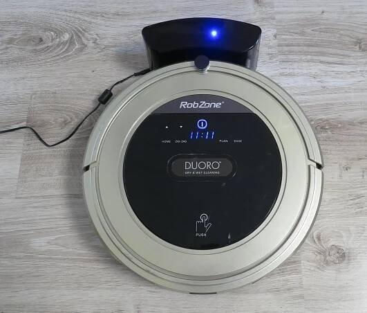 Robotický vysavač Robzone DUORO - jede jen doleva - Malé elektrospotřebiče