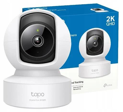 KAMERA TAPO C222 PRO MONITOROVÁNÍ QHD 2K WIFI 4 MP 360° AI S NOČNÍM VIDĚNÍM