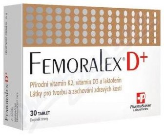 PharmaSuisse FEMORALEX D+ 30 tablet