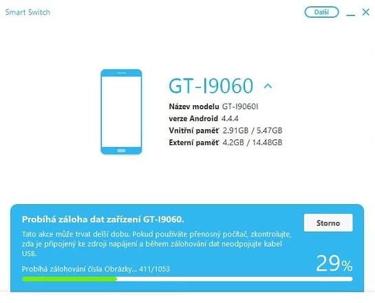Jak zálohovat data z mobilu + obnova mobilního telefonu Samsung