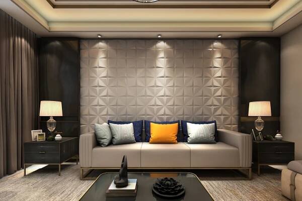 interior decor-3d background wall-LV III (1)