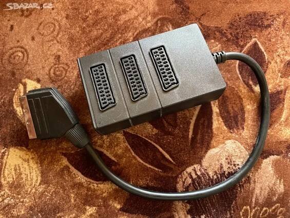 Scart rozbočovač a scart kabel