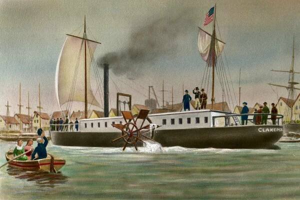 Clermont steamship