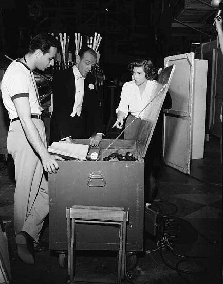 Stanley Donen, Fred Astaire, Sarah Churchill - Královská svatba - Z natáčení