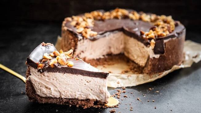 Nepečený cheesecake s chutí lískových oříšků - Proženy.cz