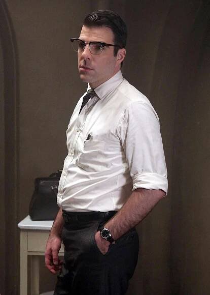AMERICAN HORROR STORY, Zachary Quinto in 'Tricks and Treats' (Season 2, Episode 2, aired October 24,