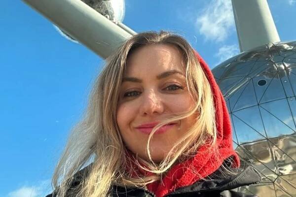 Zdeňka Trachtová před Atomiem | foto: Zdeňka Trachtová,  Český rozhlas