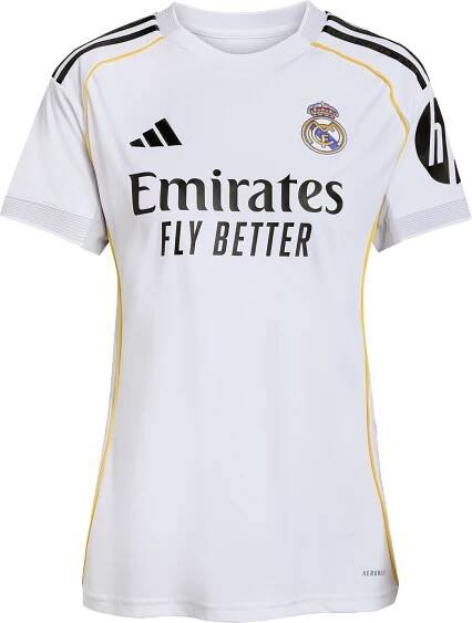 Dámský domácí dres s krátkým rukávem adidas Real Madrid 2025/26