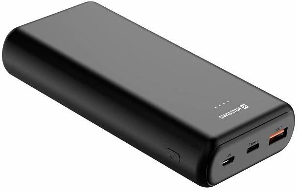 Powerbanka Swissten Power Line 20 000mAh 20W (22013913) černá