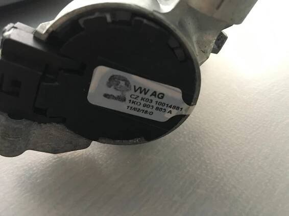 OEM 1K0905851B Spínací skříňka - zámek řízení - VW, Škoda, Seat, Audi