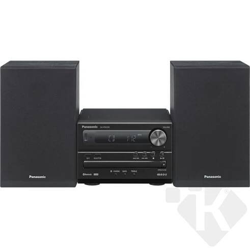 Mikrosystém Panasonic SC PM250EG-K černá