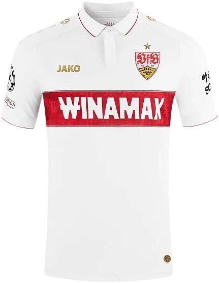 JAKO VfB Stuttgart Trikot UCL 2024/2025 Weiss F000 - weiss