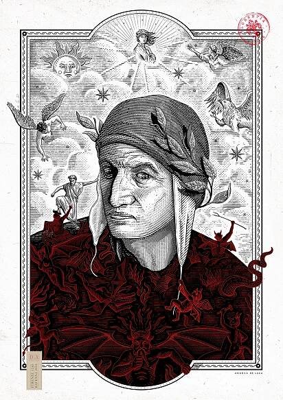 Dante Plus - Illustration | Andrea De Luca