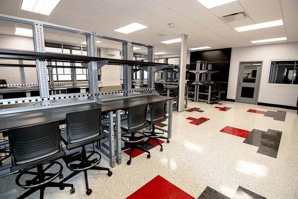 Andrew Jackson High Cyber Security Lab Renovation | Bhide & Hall Architects, P.A.