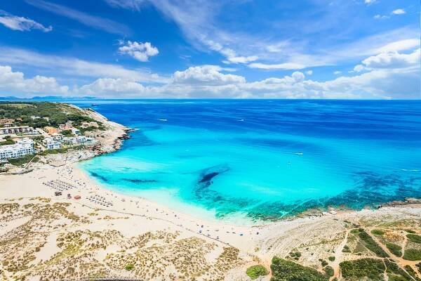 nejhezčí pláže Mallorca Cala Mesquida