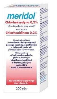 Meridol Chlorhexidine 0,2 % ústní voda 300 ml