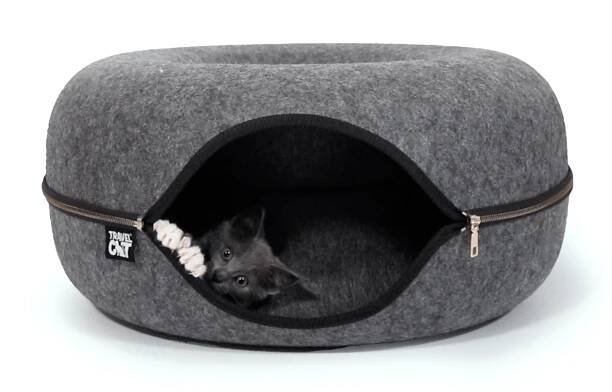 "Donut!" Cat Hideaway Cave