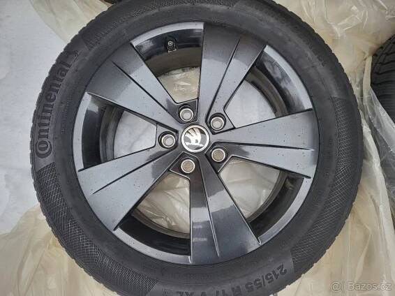 17" Zimní Škoda TRITON Superb III 3V Original Alu 5x112 41 - Praha 6