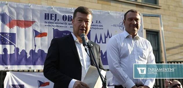 Facebook hrozí zrušením facebookové stránky Tomia Okamury, Radima Fialy i hnutí SPD. Okamura se chce bránit i u soudu