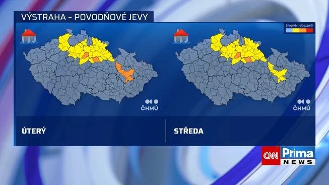 Předpověď počasí 13. 2. 2024