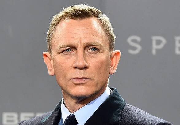 Daniel Craig at a Spectre photocall.