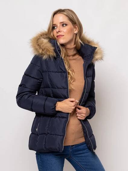 Dámská zimní bunda Heavy Tools modrá-XS | EXE JEANS | Specialisté na džíny Mustang, Cross, Mavi a další