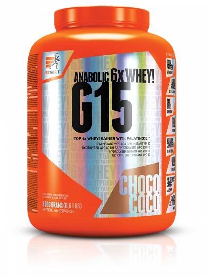 Extrifit G 15 Gainer 3000 g