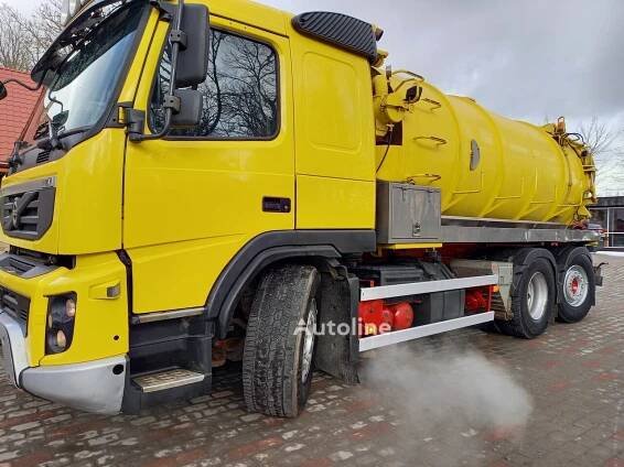 Fekální vůz Volvo FMX 450, 6x2