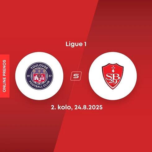 Ligue 1: Mário Sauer prispel k víťazstvu Toulouse, tréner ho stiahol po hodine hry