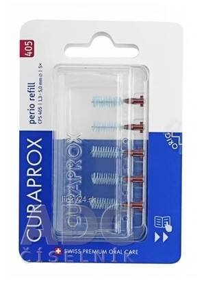 CURAPROX CPS 405 perio refill bordová medzizubné kefky bez držiaka 1x5 ks