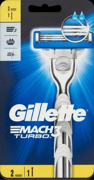 Gillette Mach3 + náhradní břit 2 ks od 179 Kč