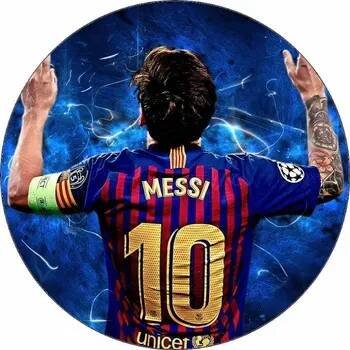 Jedlý papír Lionel Messi v dresu FC Barcelona 19,5 cm