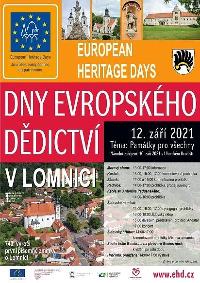 Dny evropského dědictví v Lomnici | Obec Hluboké Dvory