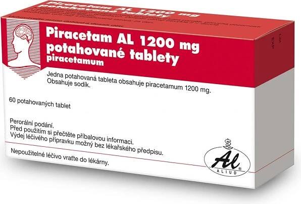 PIRACETAM AL POR 1200MG TBL FLM 60