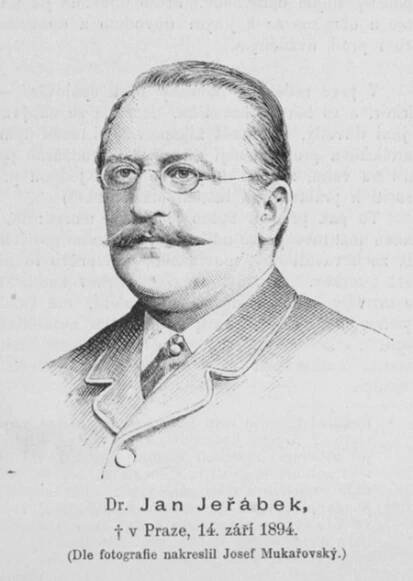 Jan Jeřábek (kreslil Josef Mukařovský)