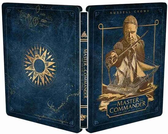 detail Master & Commander: Odvrácená strana světa - 4K UHD BD Steelbook