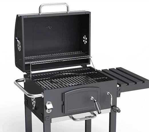 Multifunkční BBQ gril Avenberg GENIUS+litinový rošt+tál+pizza kámen