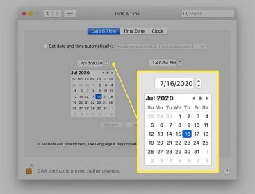 Jak ručně změnit datum a čas na počítači Mac 4