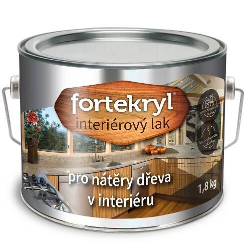 FORTEKRYL interiérový lak 1,8 kg