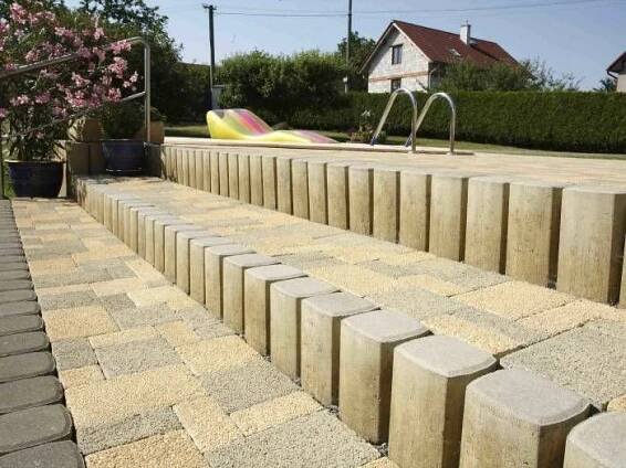 Best Premium palisáda 600 x 110 x 110 mm