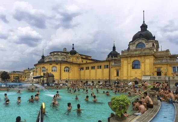 Széchenyi Baths in Budapest