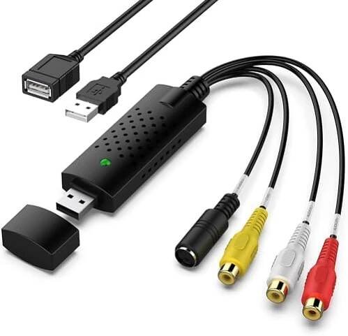 q-sonic záznamová karta RCA USB převod VHS DV Hi8