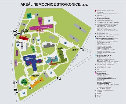 Nemocnice Strakonice, a.s. - Kontakt