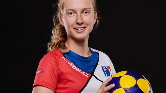 Klára Nováková - velký talent českého korfbalu | foto: Barbora Reichová -  Český olympijský tým  (@olympijskytym)  - archiv Kláry Novákové