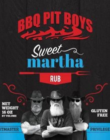 BBQ PIT BOYS SWEET MARTHA RUB 250g