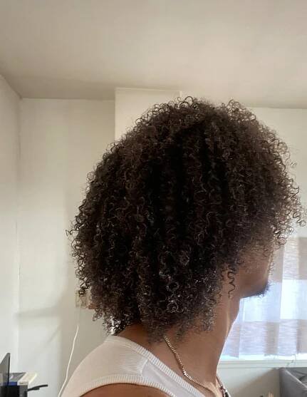 Resultaat Dashield Curl Flo