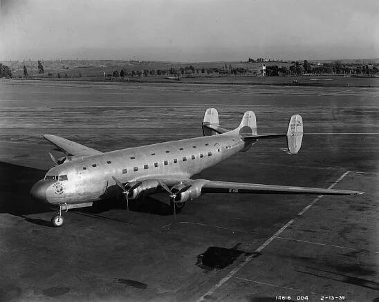 The different aircraft used in Operation Magic Carpet