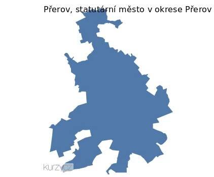 Přerov - administrativní členění